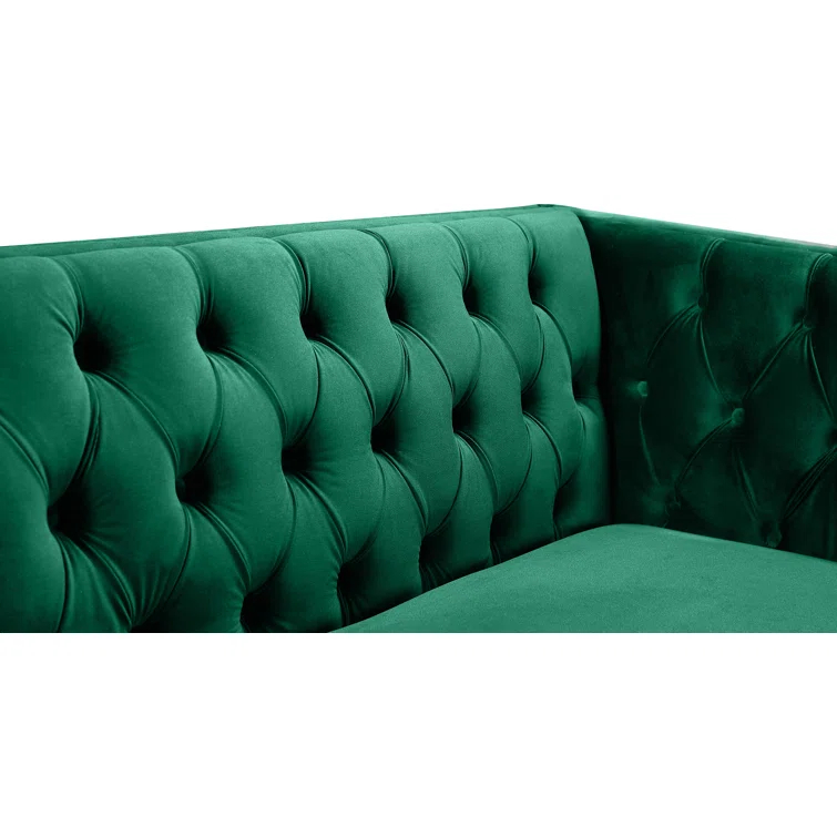 Sickels 66'' Velvet Loveseat