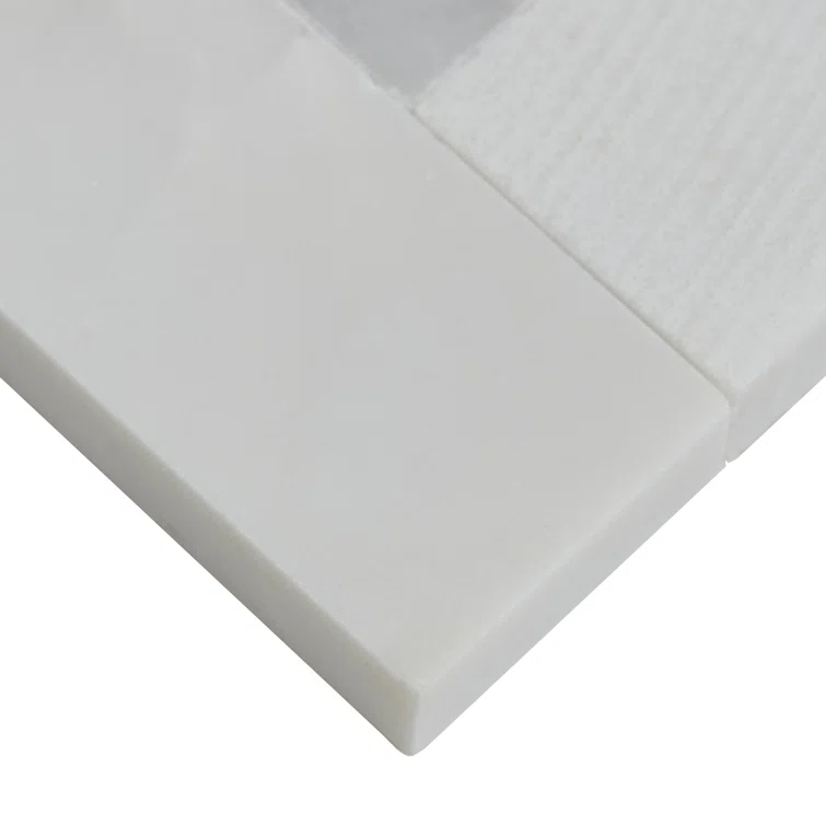 Minute Mosaix Natural Stone Herringbone Mosaic Sheet Floor &Wall Tile