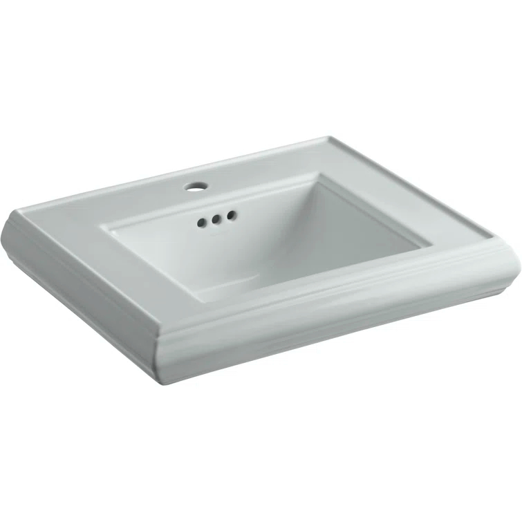 Memoirs®Pedestal Tall Bathroom Sink with Overflow