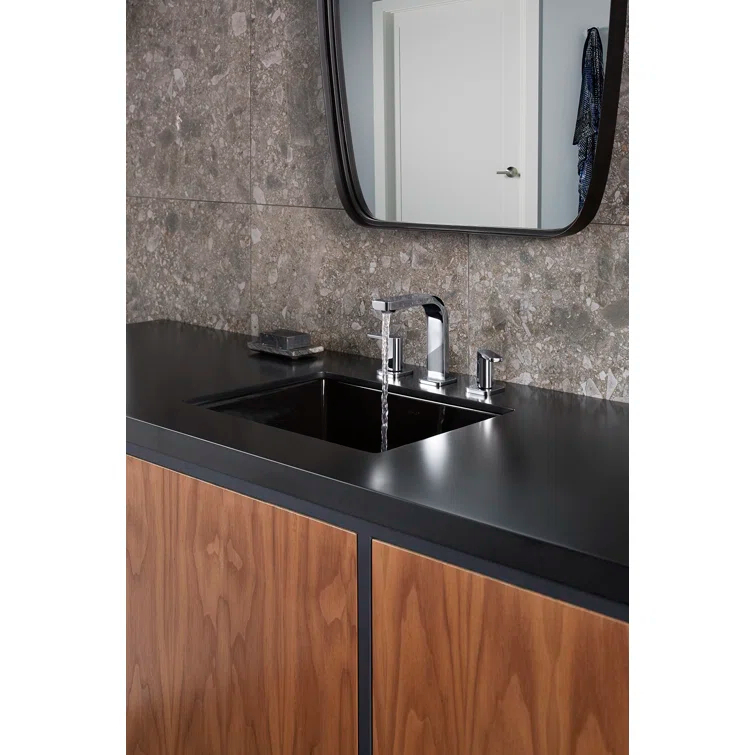 Parallel™Widespread Bathroom Faucet, 3-Hole Two Lever Handle Bathroom Sink Faucet, 1.2 GPM