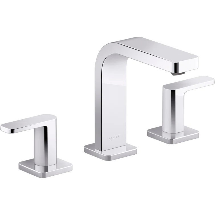 Parallel™Widespread Bathroom Faucet, 3-Hole Two Lever Handle Bathroom Sink Faucet, 1.2 GPM