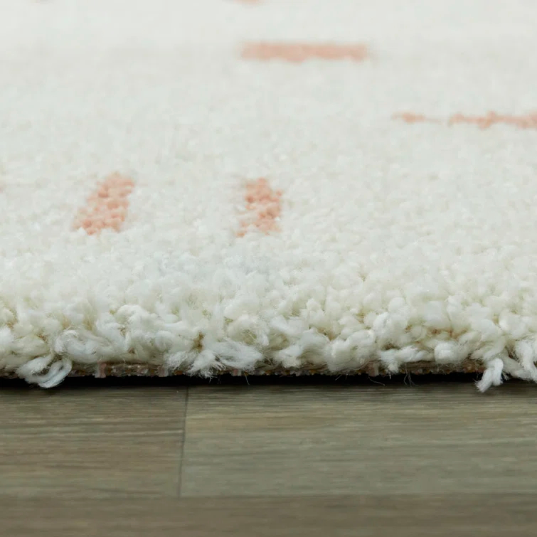 Morin White/Pink Rug