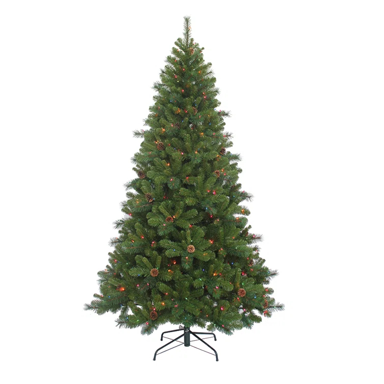 Kurt Adler Burlington 7.5' Lighted Christmas Tree