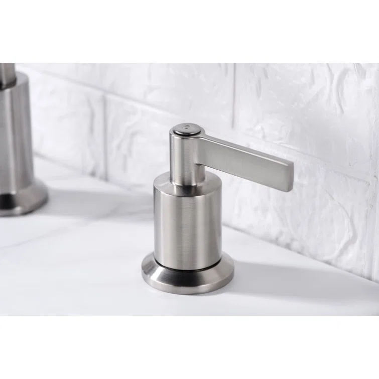 Kree Widespread 2-handle Bathroom Faucet with Drain Assembly