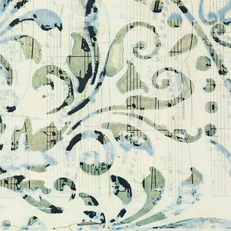 Cowart 47.25" W x 70.75" H - 3-Panel Canvas Folding Room Divider