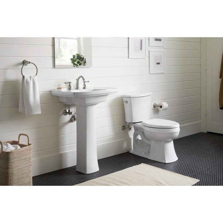 Kelston 6.5" W x 29" H Bathroom Sink