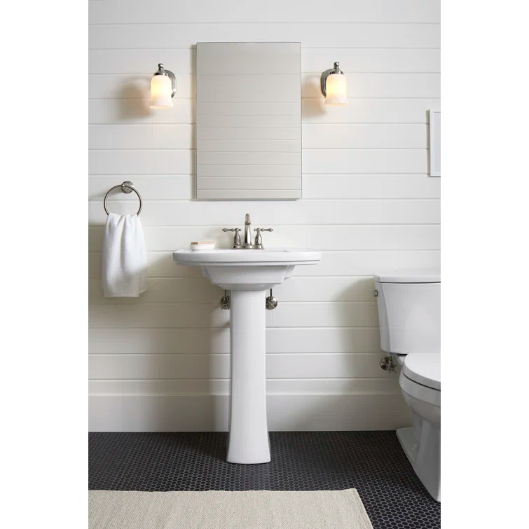 Kelston 6.5" W x 29" H Bathroom Sink