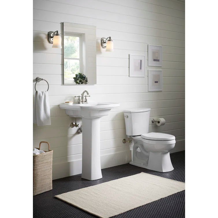 Kelston 6.5" W x 29" H Bathroom Sink