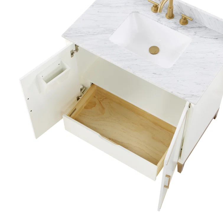 Gracie 36'' Single Bathroom Vanity with Ceramic Top