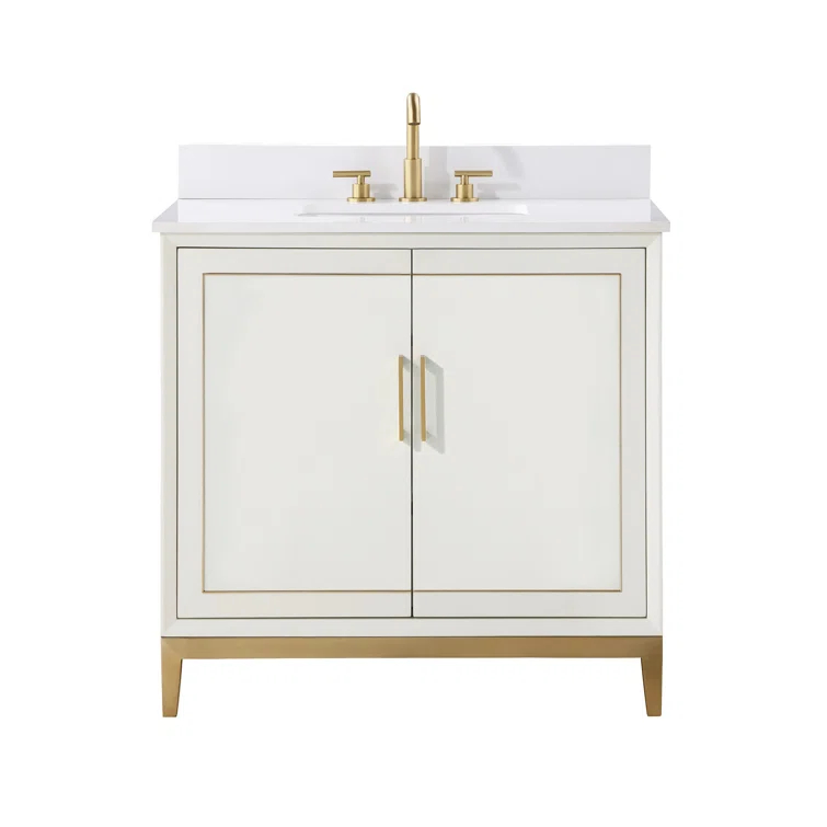 Gracie 36'' Single Bathroom Vanity with Ceramic Top