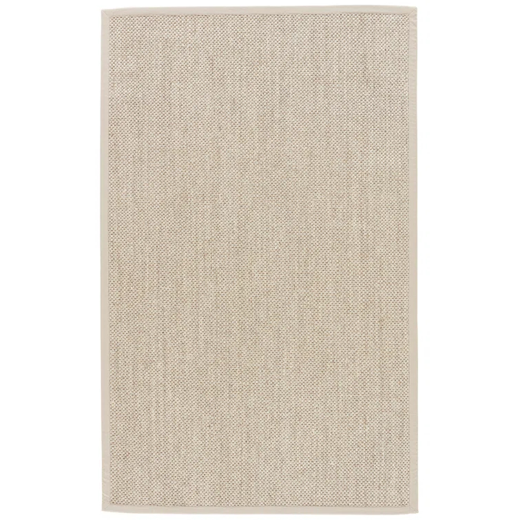 Jaipur Living Neutral 8x10 Large Area Rug, Solid, Beige/Ivory