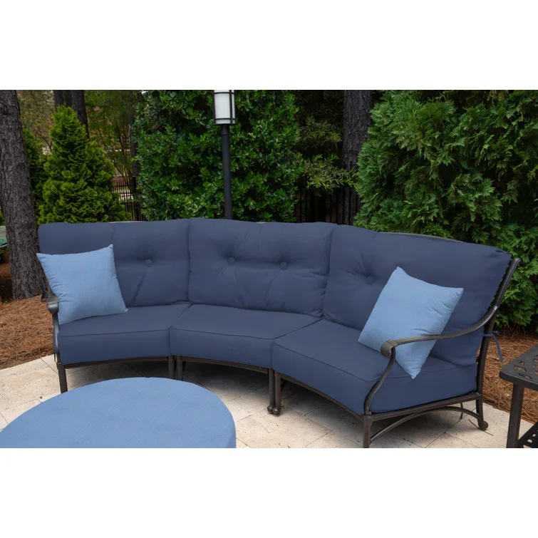 Casual Cushion Solid Sunbrella® Fabric 1-Piece Indoor/Outdoor Square Throw Pillow, 15"W x 15"L