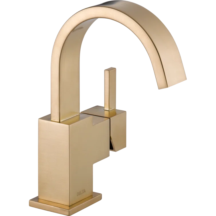 Vero Single Hole Bathroom Faucet with Drain Assembly, Single Handle Bathroom Sink Faucet
