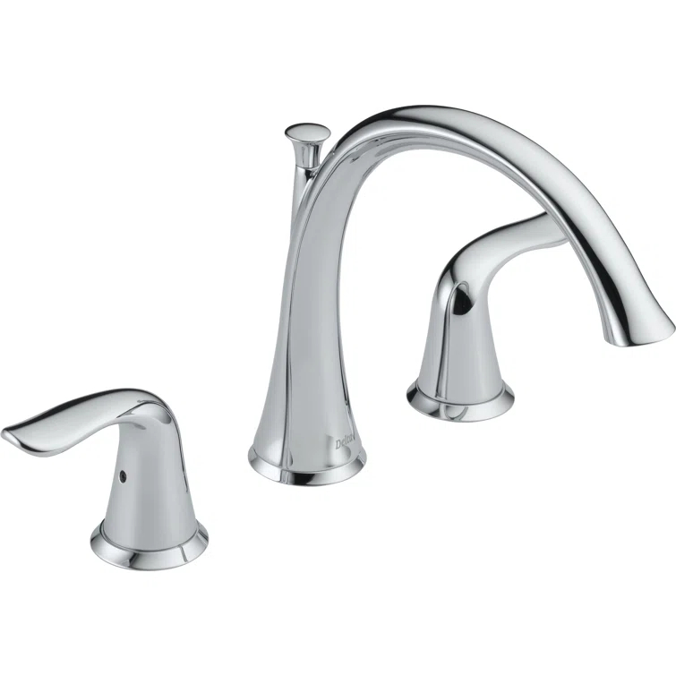 Lahara Double Handle Deck Mounted Roman Tub Faucet Trim