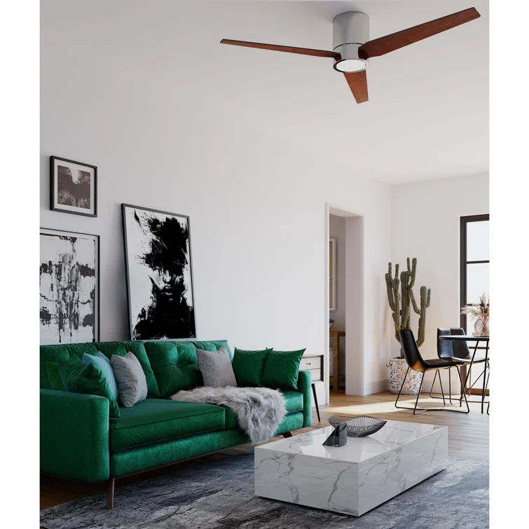 Goren 56'' 3 Blade Ceiling Fan with LED Light Kit