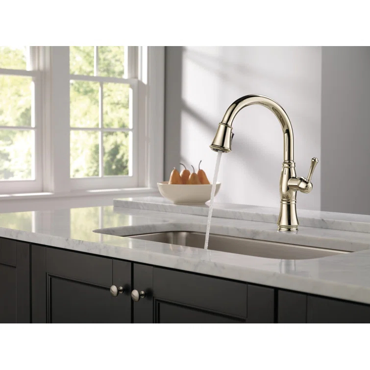 Cassidy Pull Down Sprayer Kitchen Sink Faucet, Single Handle Kitchen Faucet