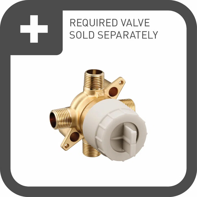 Align M-core 3-Series 1 - Handle Tub and Shower Trim Kit, Valve Required