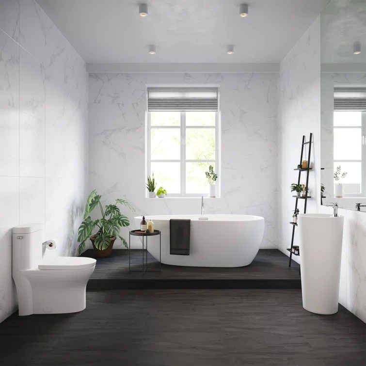 Voltaire 54" x 30" Alcove Bathtub with Apron