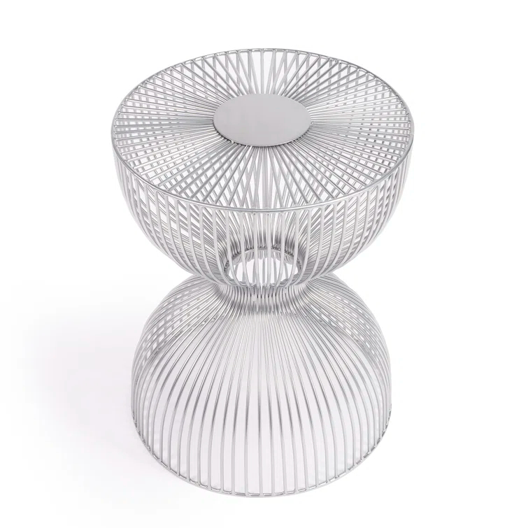 Butler Specialty Nicholas Silver Meatl End Table