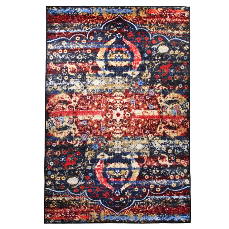 Bohemian Rustic Medallion Indoor Runner or Area Rug
