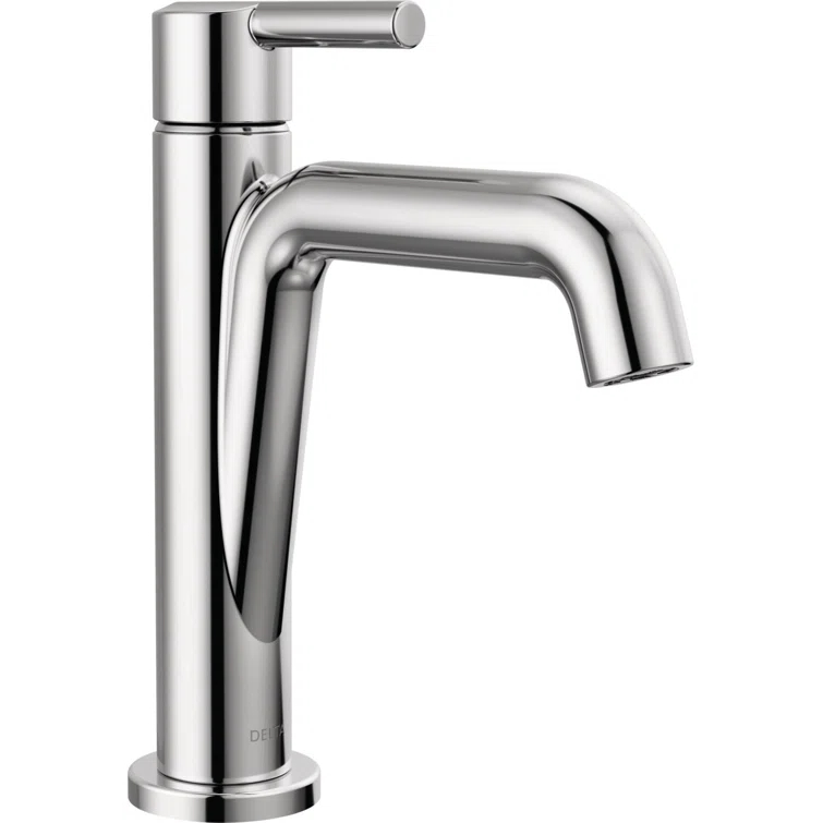 Nicoli Single Hole Bathroom Faucet with Drain Assembly, Single Handle Bathroom Sink Faucet