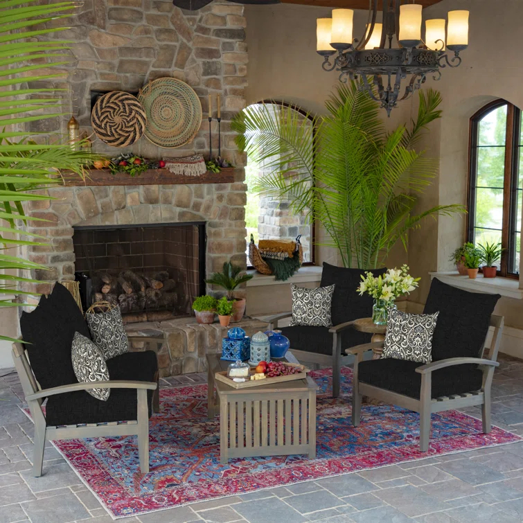 ARDEN Outdoor Square Pillow Cover & Insert