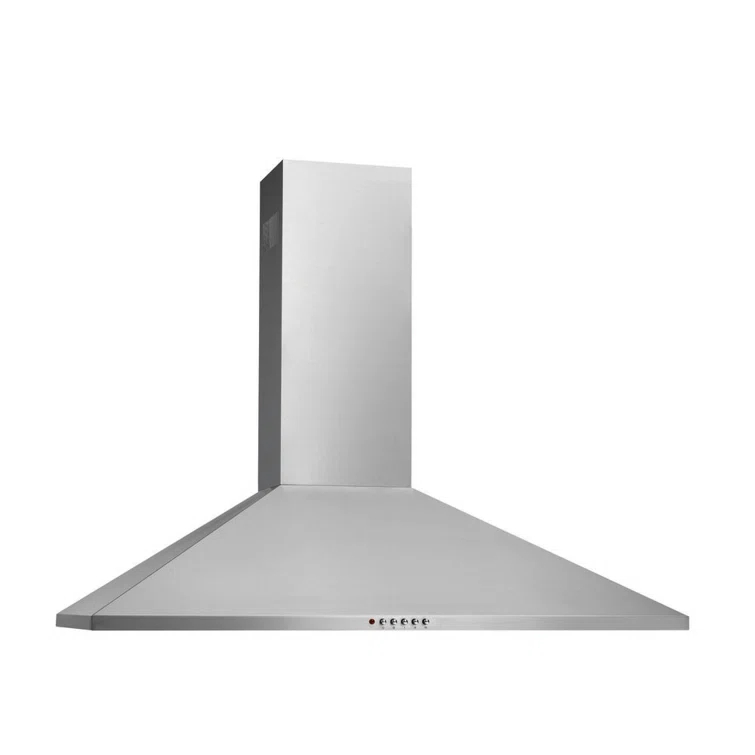 30" 400 CFM Convertible Wall Mount Range Hood in Sliver