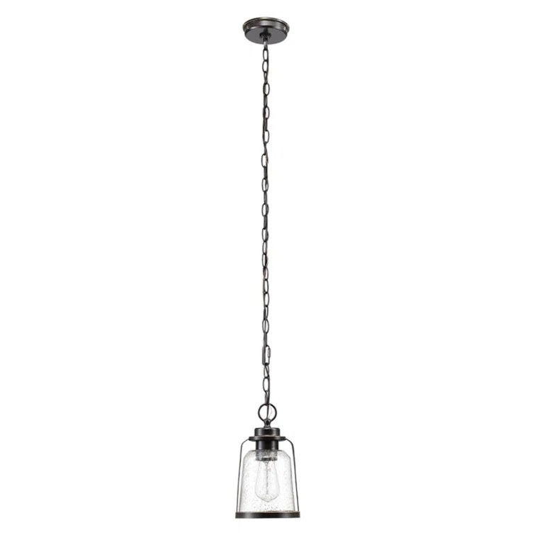 1 - Light Oil Rubbed Bronze Single Pendant