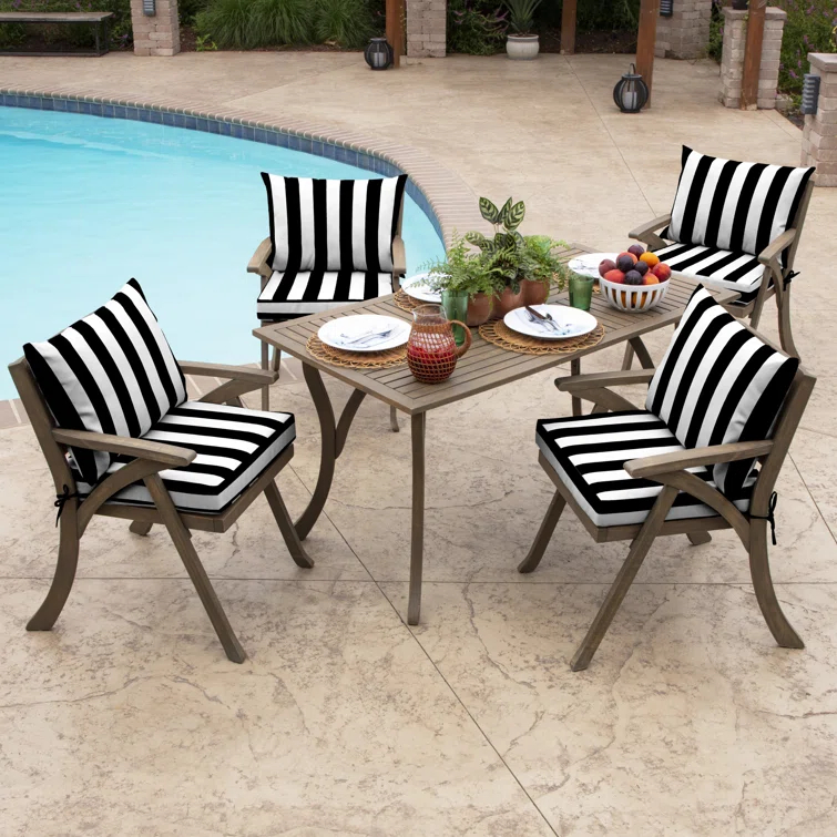 Outdoor Dining Chair 4" Cushion
