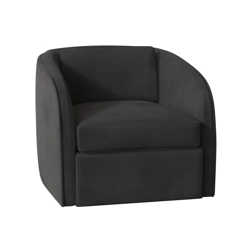 Turner Upholstered Swivel Barrel Chair