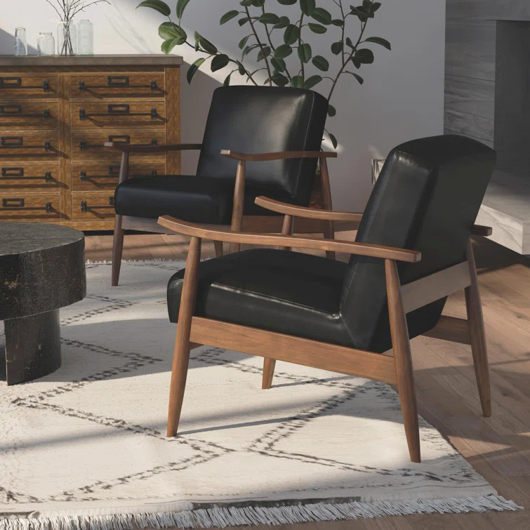 Bantry Vegan Leather Armchair