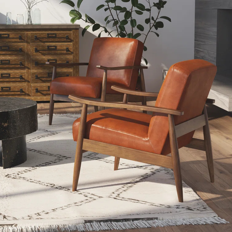 Bantry Vegan Leather Armchair