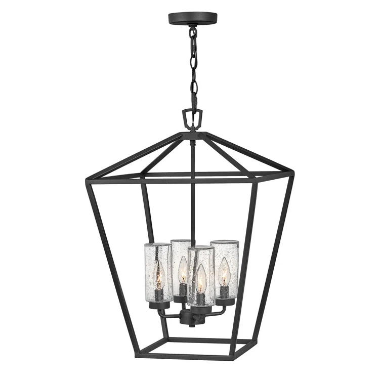 Alford Place 4-Light Outdoor 12v Chandelier w/ LEDs Included