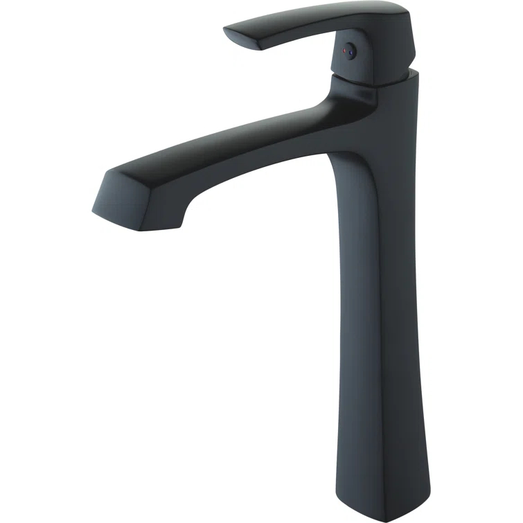 Cardania Single-Hole Single-handle Bathroom Faucet with Drain Assembly