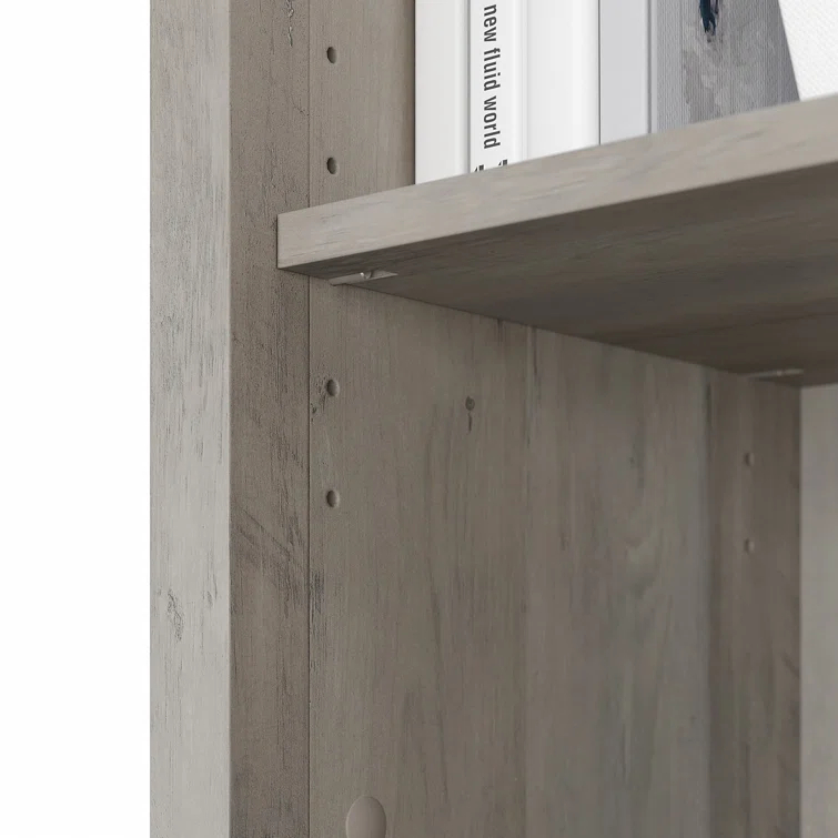 Khadesha Tall 5 Shelf Bookcase - Set Of 2