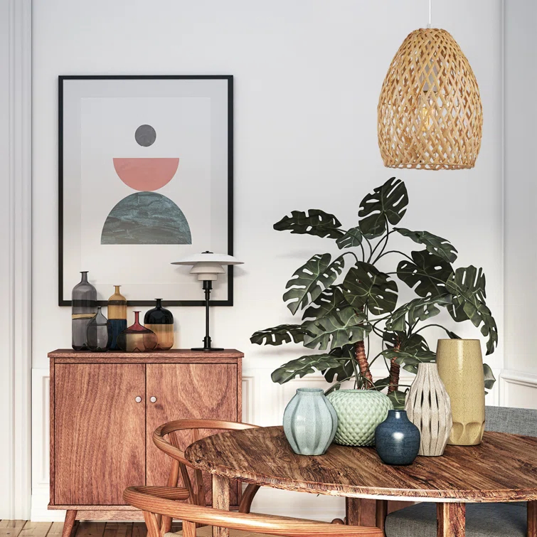 1 - Light White Kitchen Island Pendant