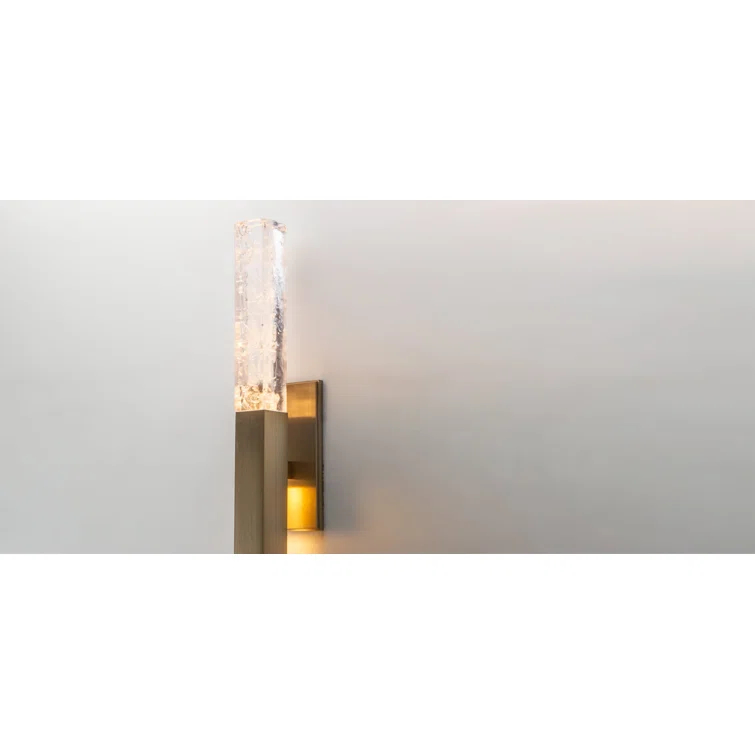 Axis Frosted Linear Wall Sconce