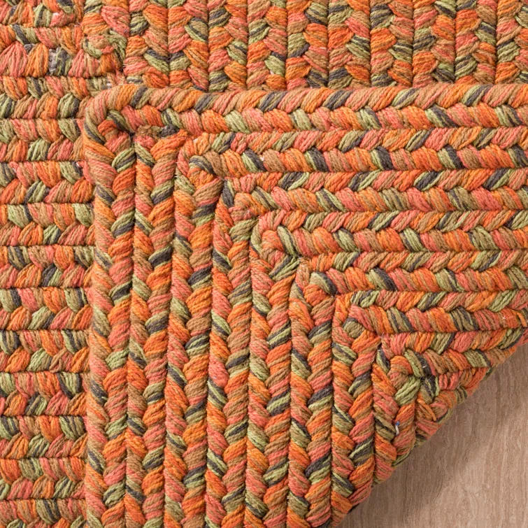 Woodlawn Hand Woven Cotton Solid Color Rug