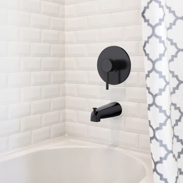 Design House 595629 Wall Mounted Tub Spout with Diverter