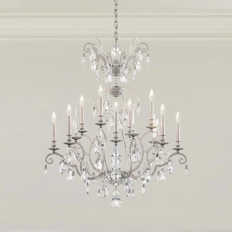 12 - Light Dimmable Classic / Traditional Chandelier