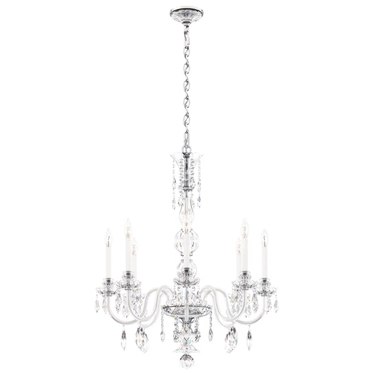 Hamilton Nouveau 8 - Light Dimmable Classic / Traditional Chandelier