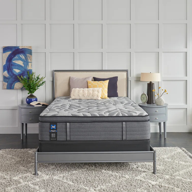 Sealy Posturepedic Plus 14" Plush Euro Pillow Top Innerspring Mattress