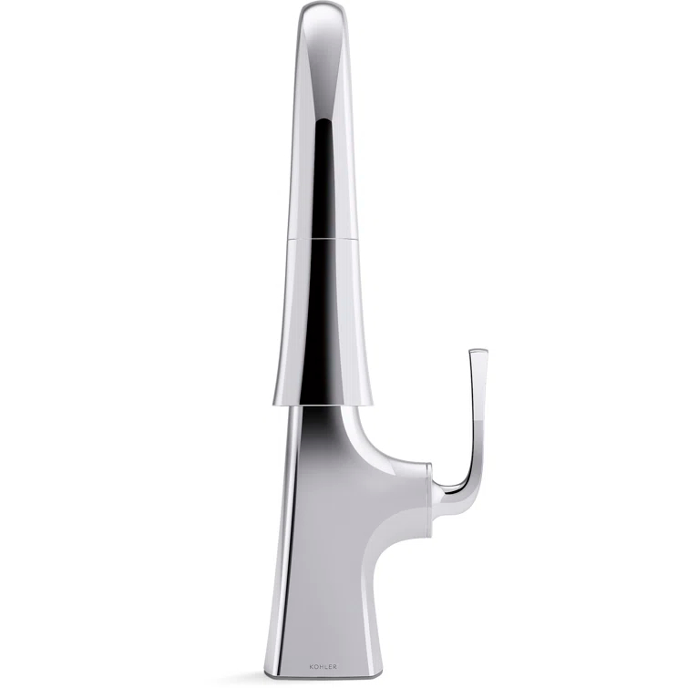 Graze Pull-Down Kitchen Sink Faucet with Three-Function Sprayhead