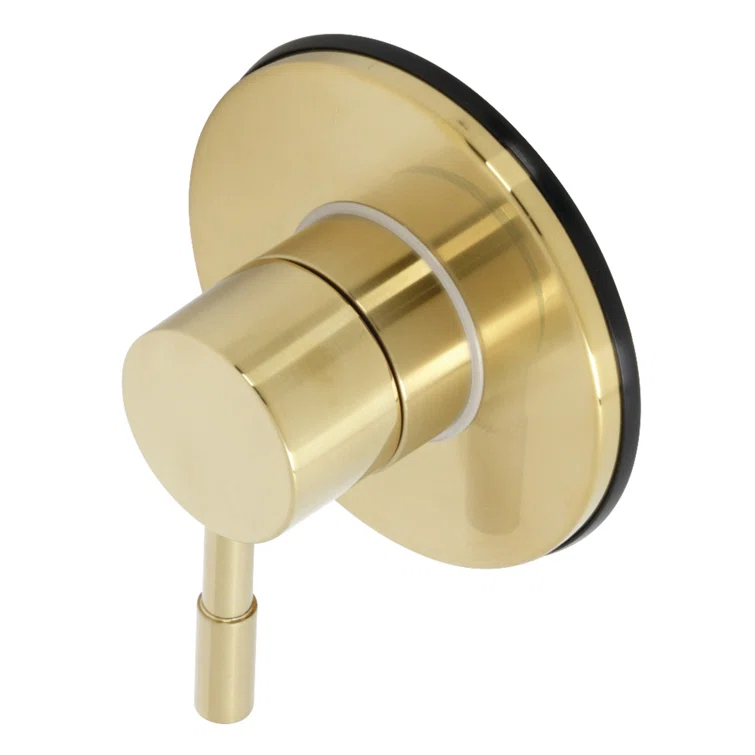 Kingston Brass Concord Single-Handle Wall Mount Three-Way Diverter Valve with Trim Kit