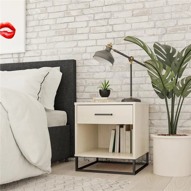 Kelly 1 - Drawer Nightstand