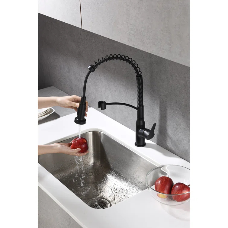 Karran Scottsdale Single-Handle Pull-Down Sprayer Kitchen Faucet