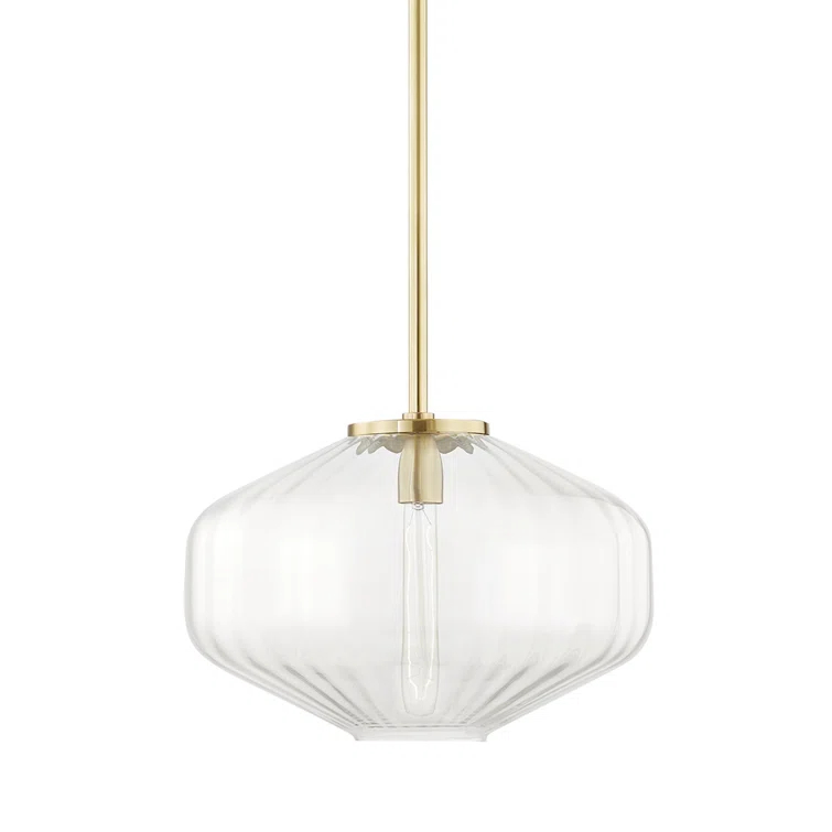 Marion Pendant Light - Antique Brass