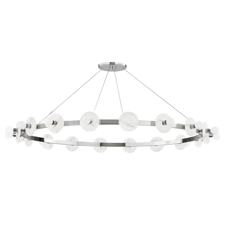 Austen 18 - Light Dimmable Wagon Wheel Chandelier
