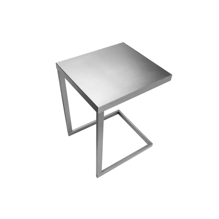 Jaylen Steel Top End Table