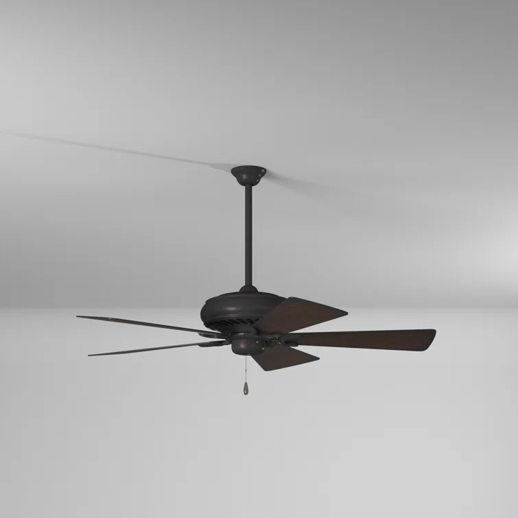 52" Supra 5 - Blade Standard Ceiling Fan with Pull Chain